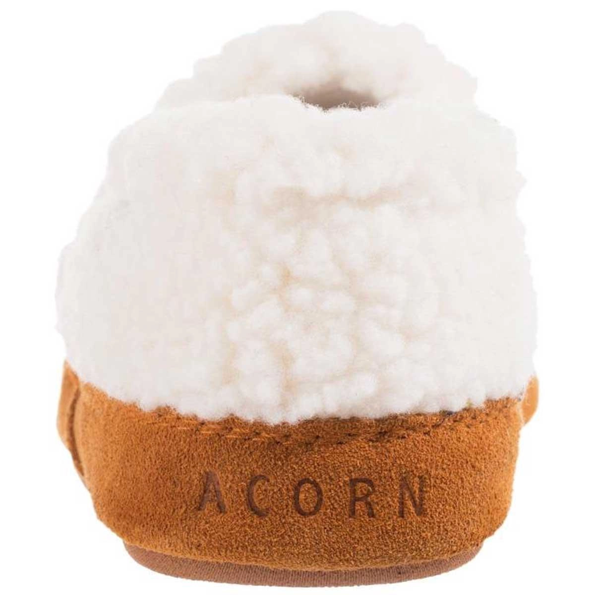 Acorn Kids' Moc Slippers - Original Outdoor, Buff Popcorn, K5/6 | A10089ACC5-6