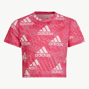 adidas AEROREADY Designed to Move Kids BrandLove Tee