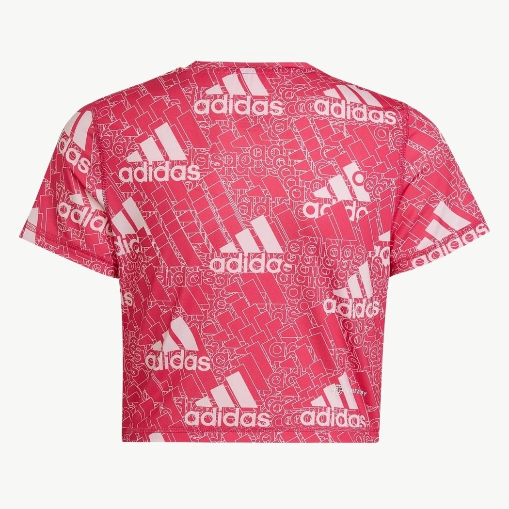 adidas AEROREADY Designed to Move Kids BrandLove Tee