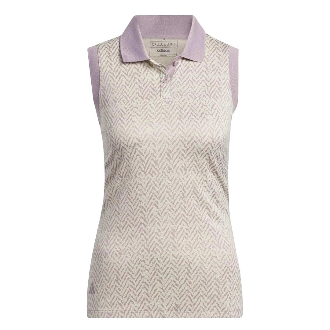 adidas - Women's Ultimate365 Jacquard Sleeveless Polo (IP8691)