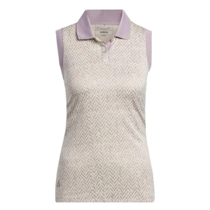 adidas - Women's Ultimate365 Jacquard Sleeveless Polo (IP8691)