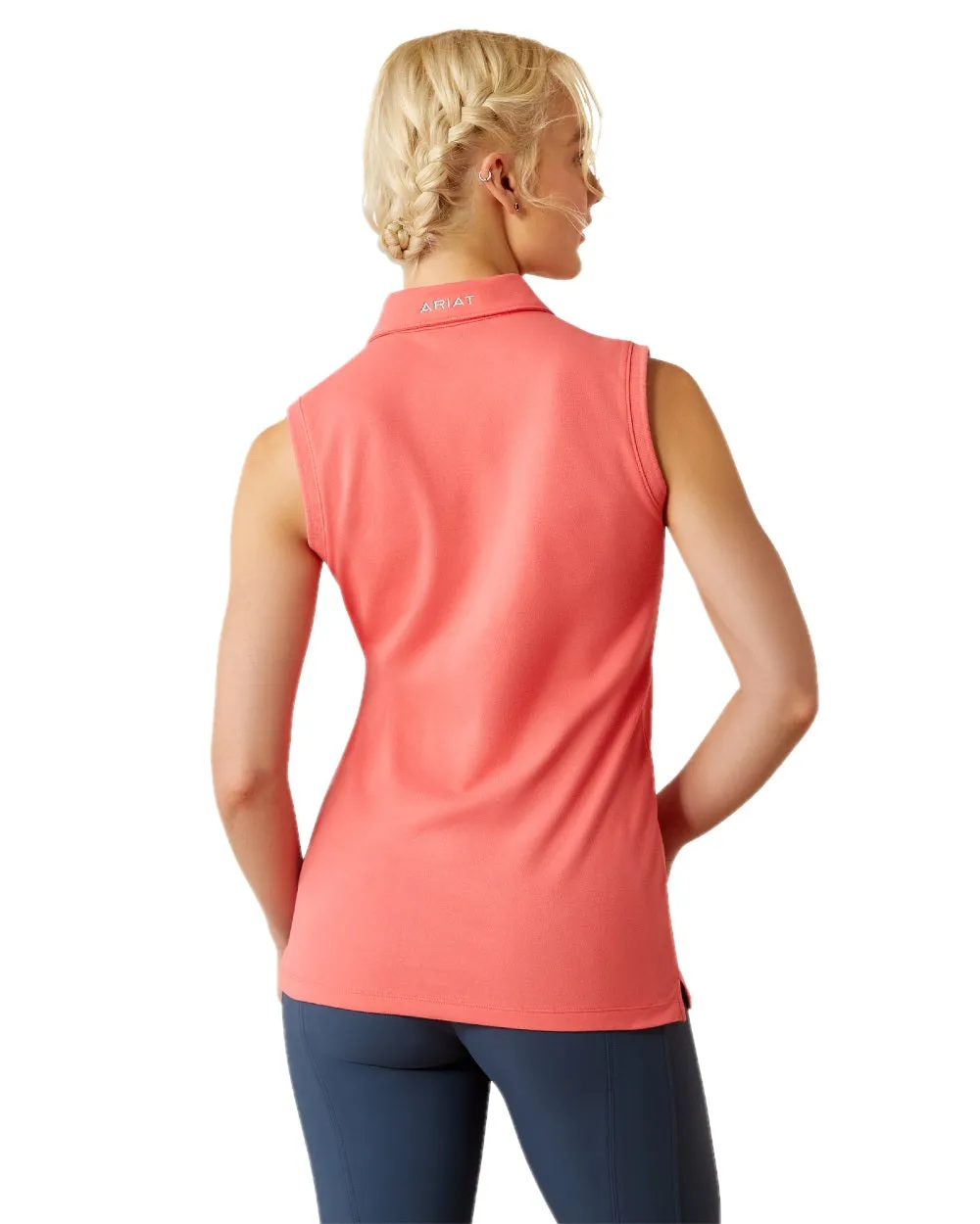 Ariat Womens Prix 3.0 Sleeveless Polo Shirt