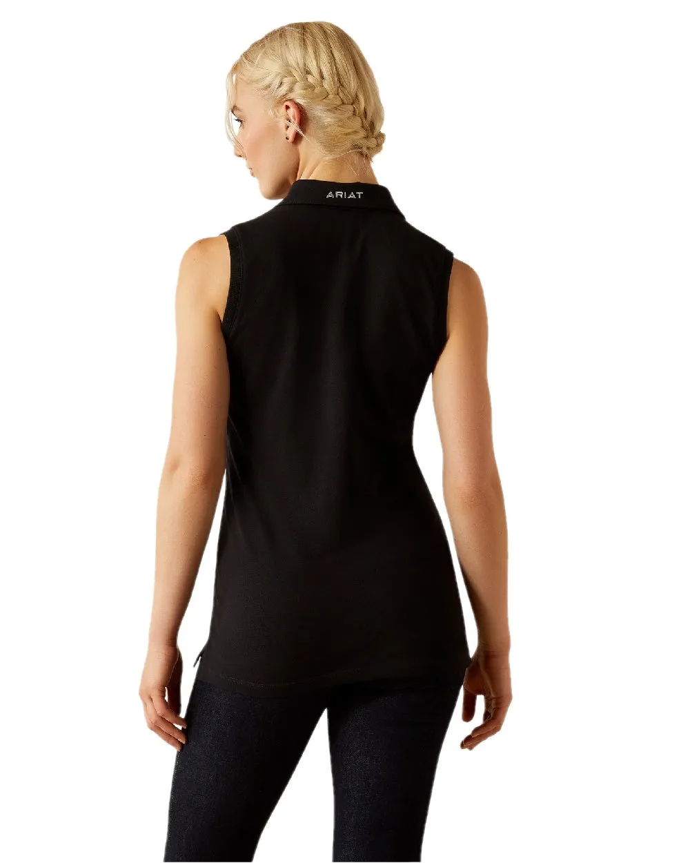 Ariat Womens Prix 3.0 Sleeveless Polo Shirt