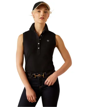 Ariat Womens Prix 3.0 Sleeveless Polo Shirt