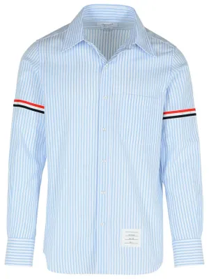'Armband' Light Blue Cotton Shirt
