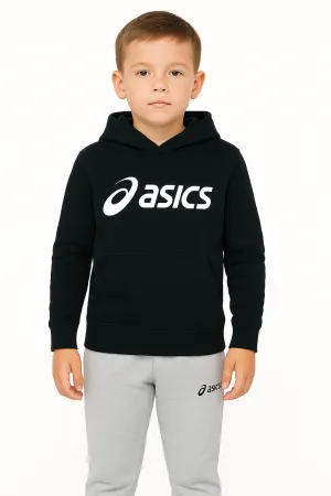 ASICS KIDS FLEECE BLACK HOODIE