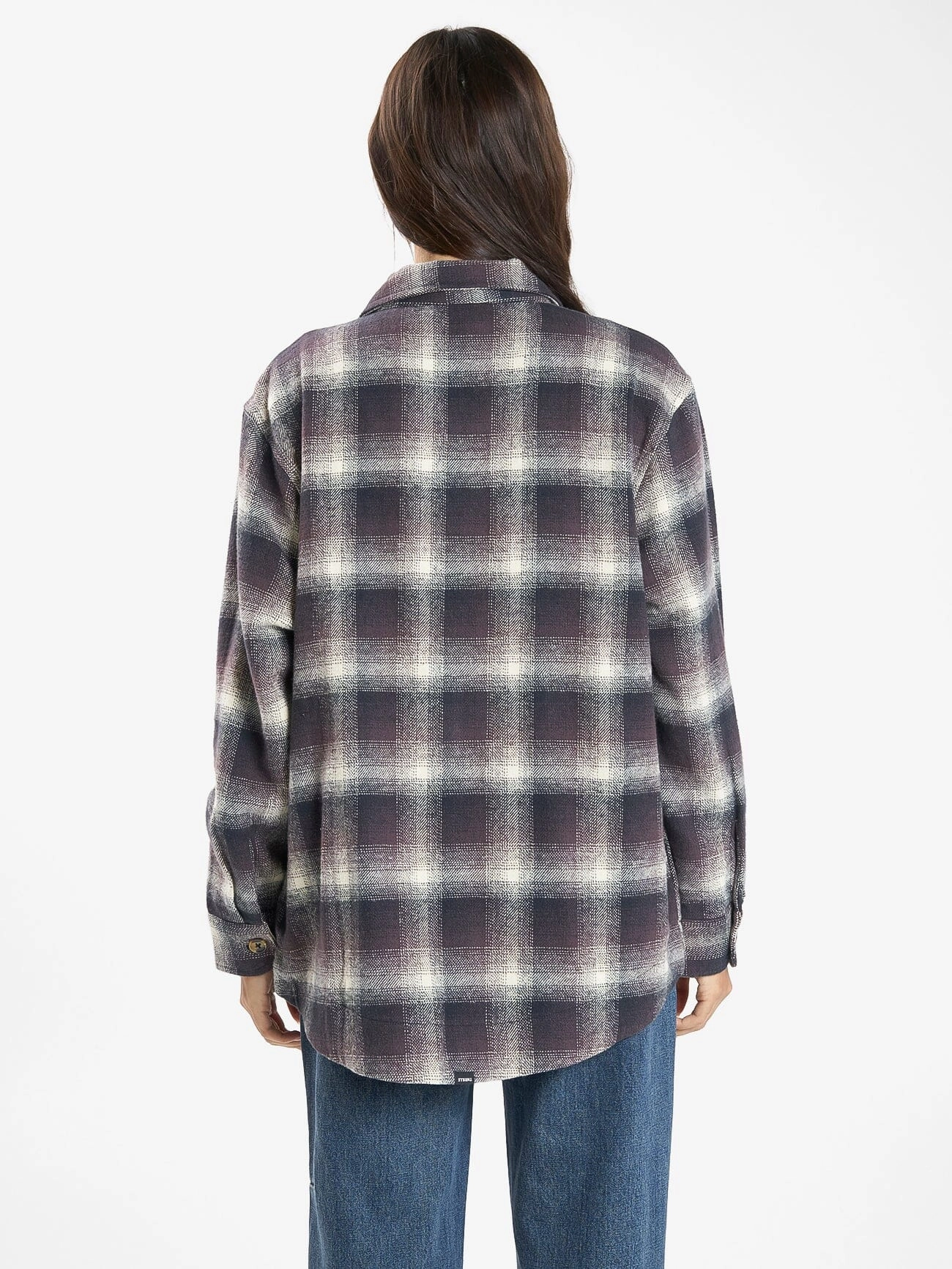 Barrio Overshirt - Deep Plum