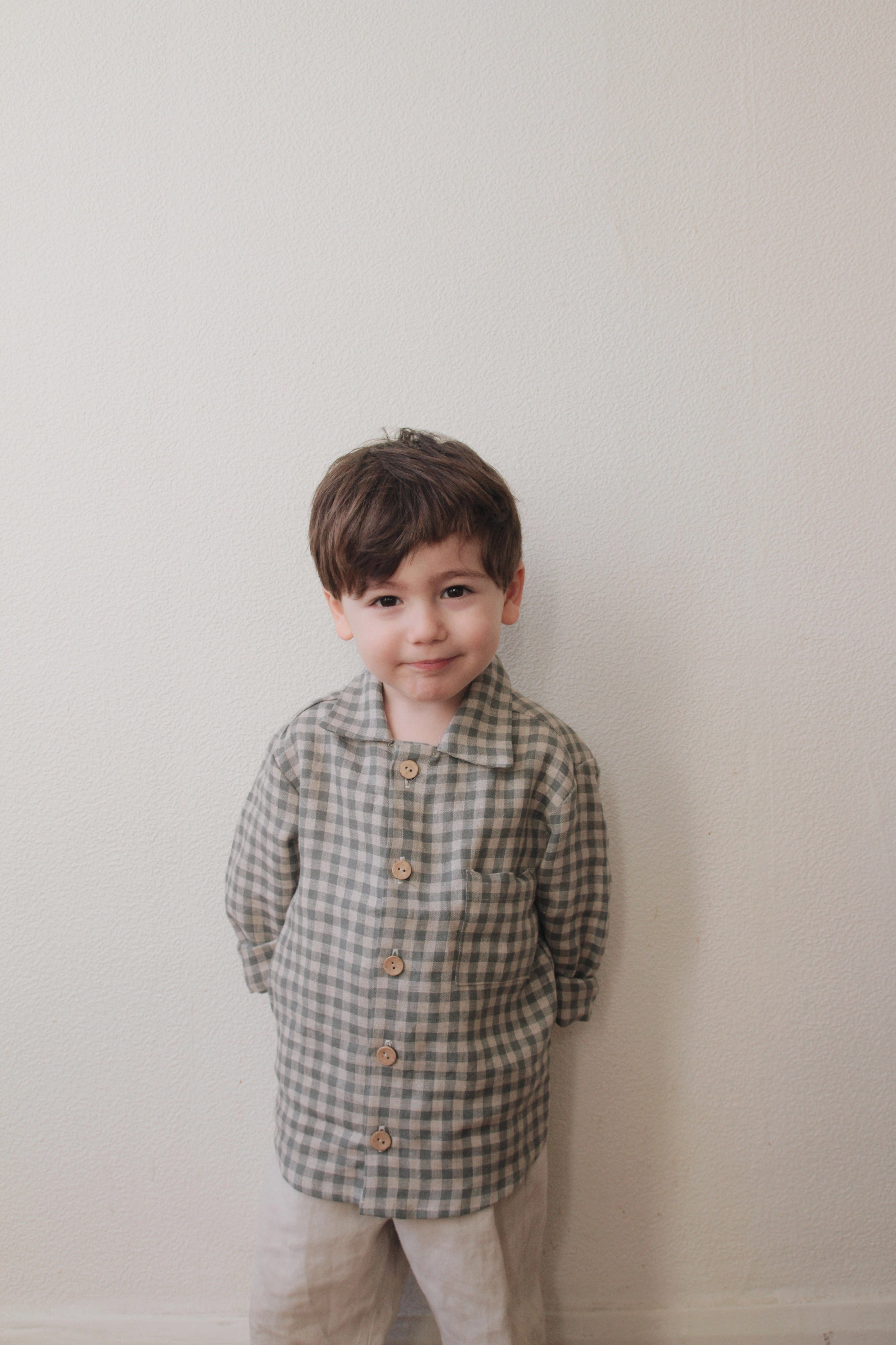 Barstukas Boys Linen Shirt | Multiple Colours