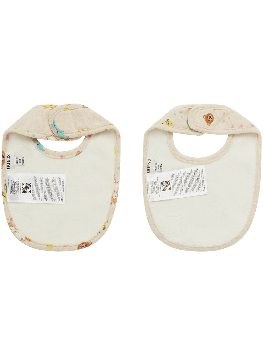 Beige Bib 2 Piece Set