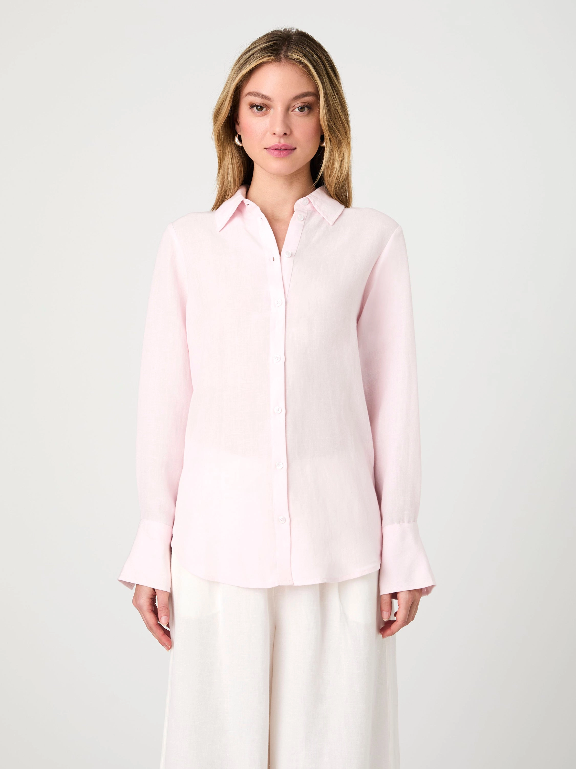 Birdie Linen Oversized Shirt