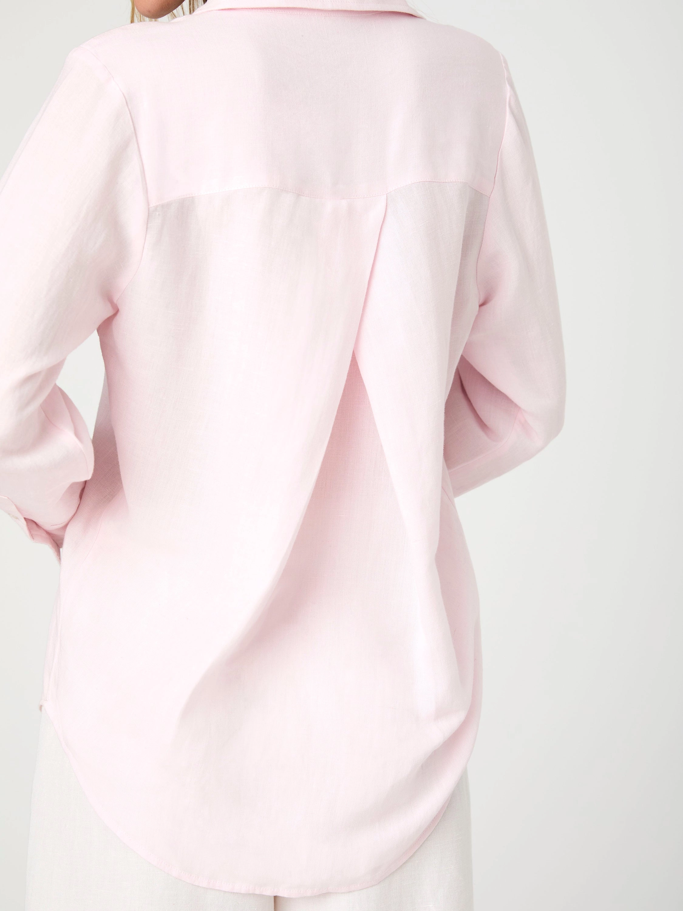 Birdie Linen Oversized Shirt