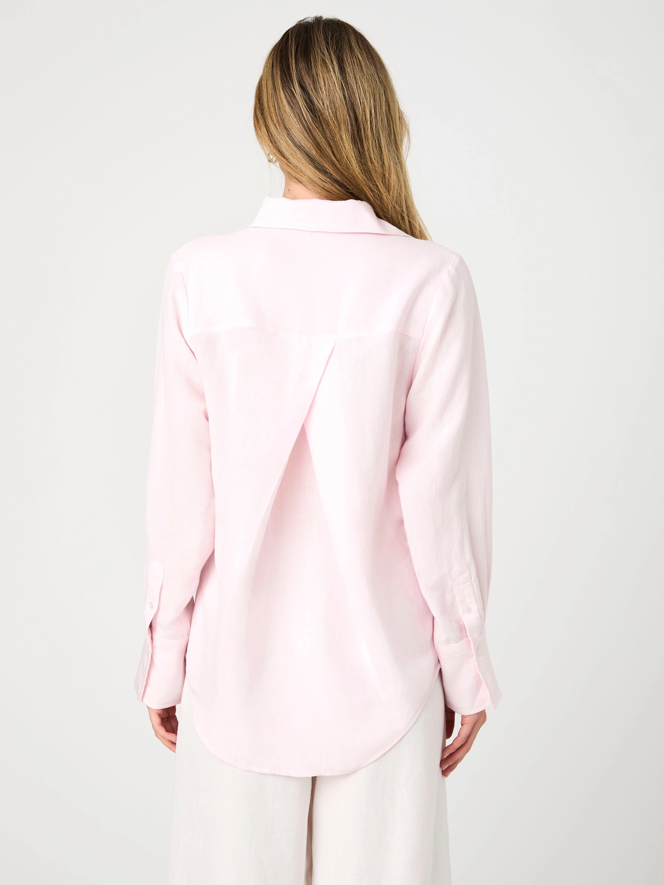Birdie Linen Oversized Shirt