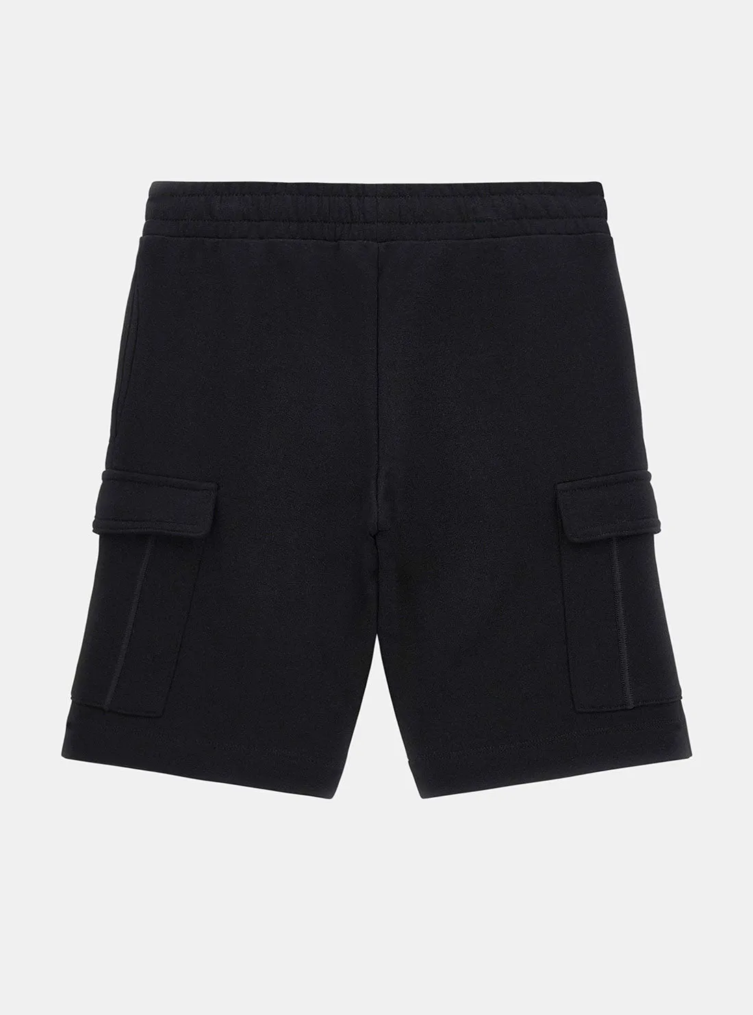 Black Woven Cargo Shorts (8-16)