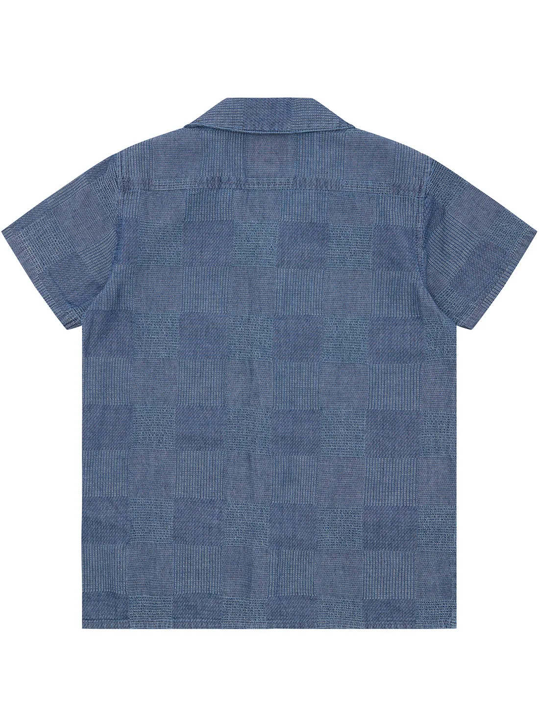 Blue Indigo Dobby Shirt (2-7)