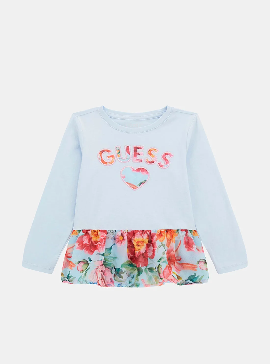 Blue Regular Long Sleeve T-Shirt (2-7)