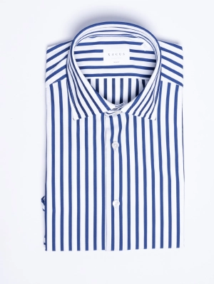 Blue/White Striped Active Shirt