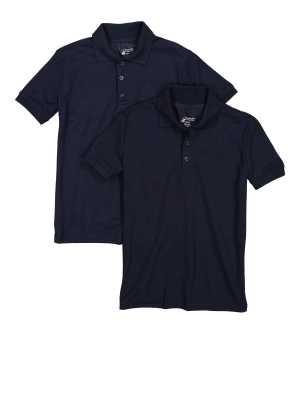 Boys 8-16 Polo Shirts 2 Pack