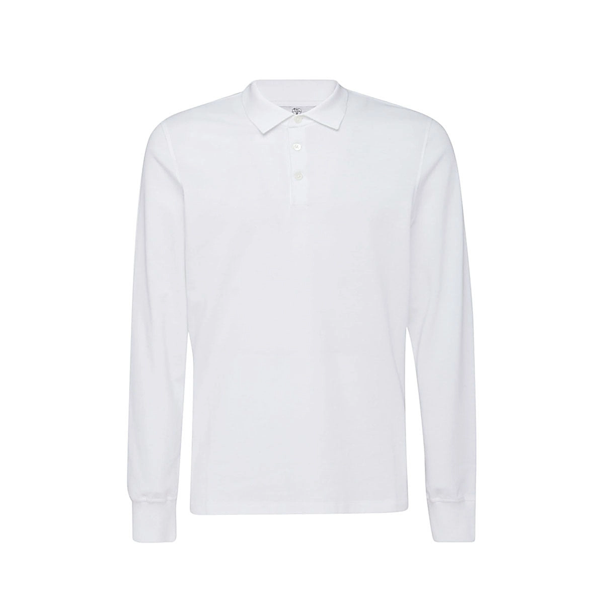 Brunello Cucinelli Long-Sleeved Straight Fit Polo Shirt