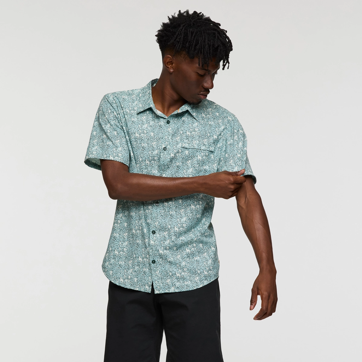 Cambio Button Up - Print - Men's