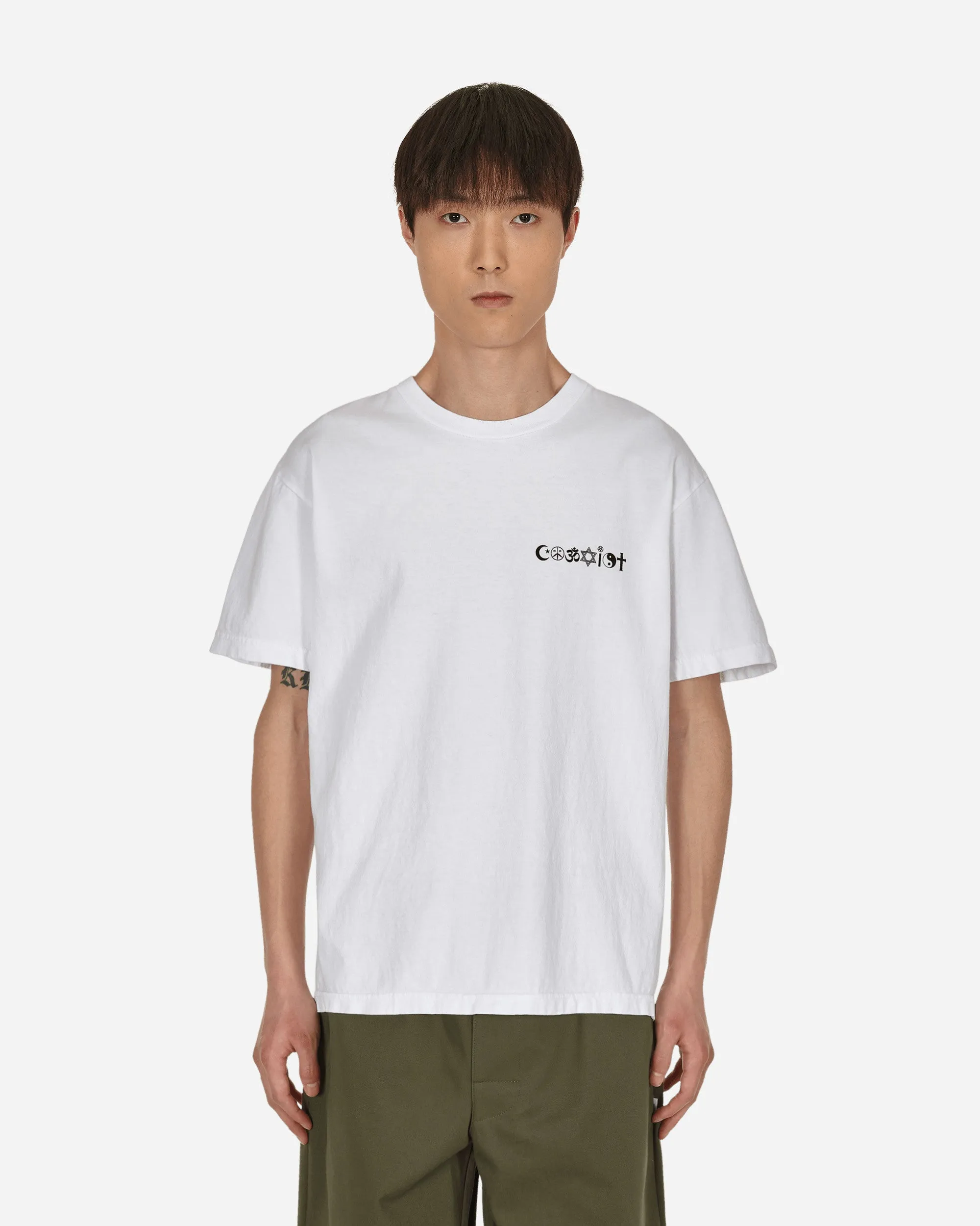 Coexist V2 T-Shirt White
