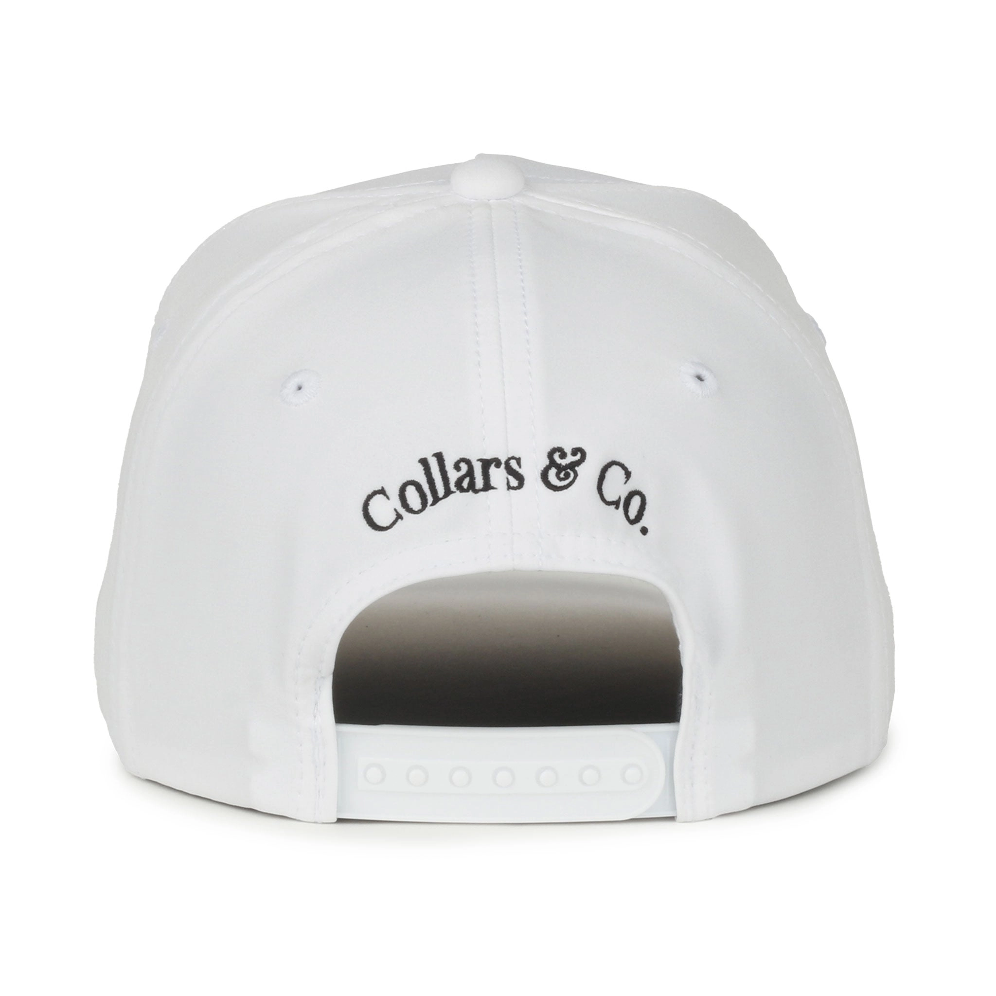 Collars & Co. Upside Down Golf Hat White