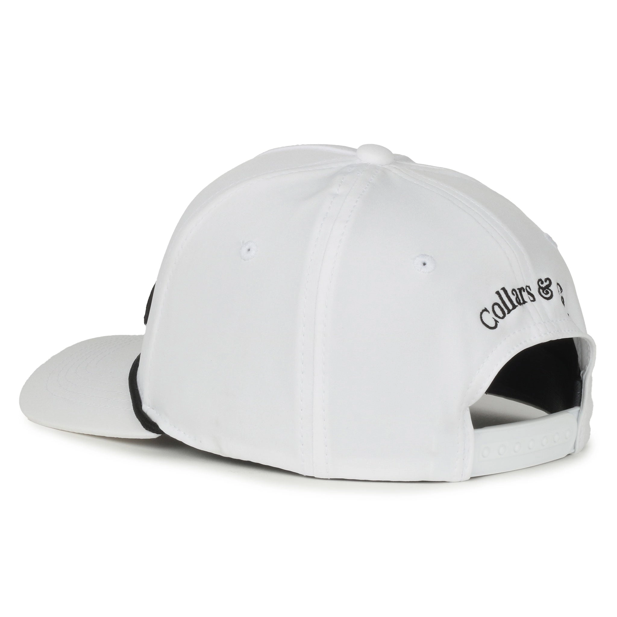 Collars & Co. Upside Down Golf Hat White