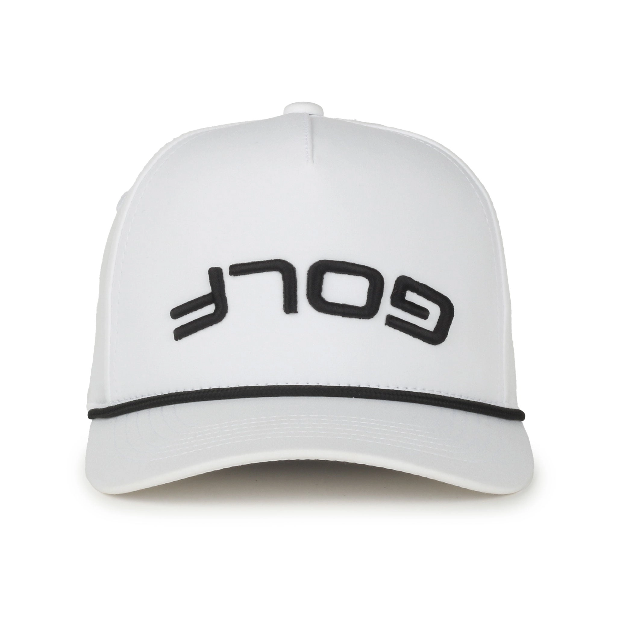 Collars & Co. Upside Down Golf Hat White