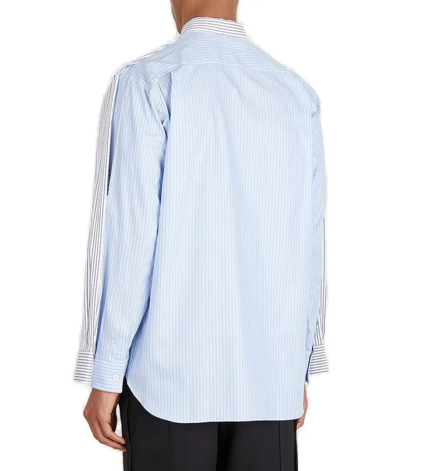 Comme des Garçons Shirt Striped Long-Sleeved Shirt