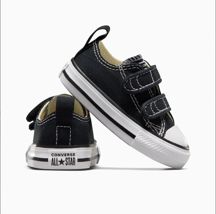 CONVERSE INFANT CHUCK TAYLOR ALL-STAR 2 LOW BLACK SNEAKER SHOE