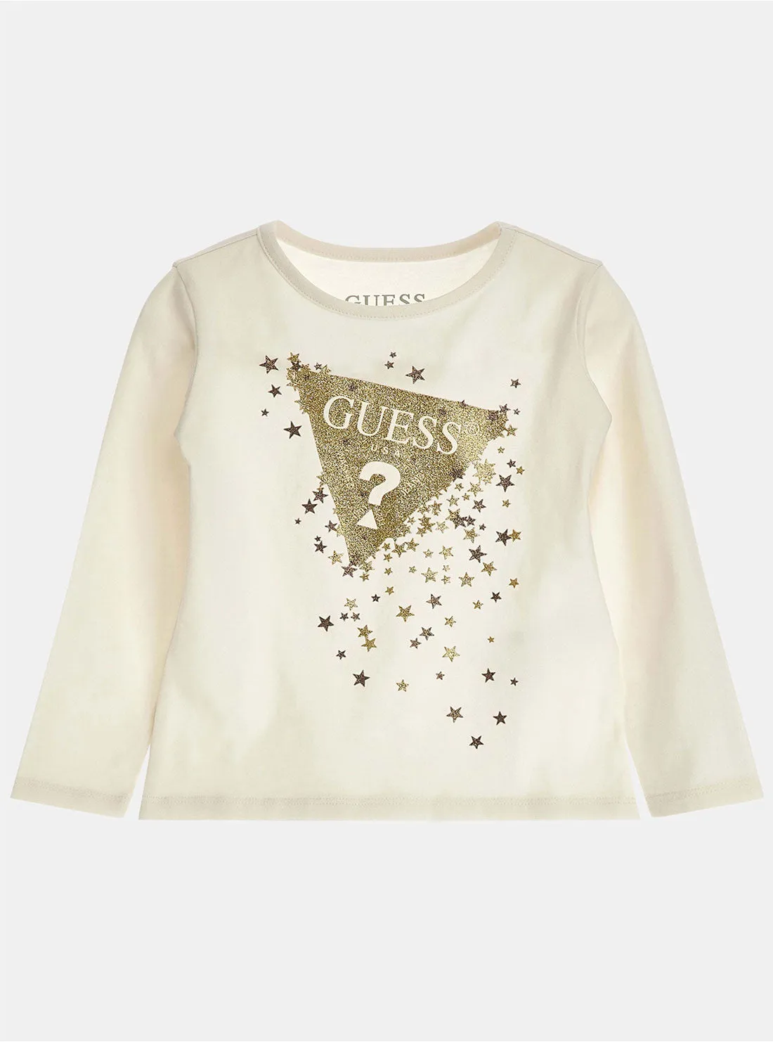 Cream Long Sleeve T-Shirt (2-7)