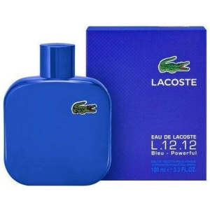 Eau de LACOSTE BLEU L.12.12 3.4 / 3.3 oz edt Cologne NEW IN BOX