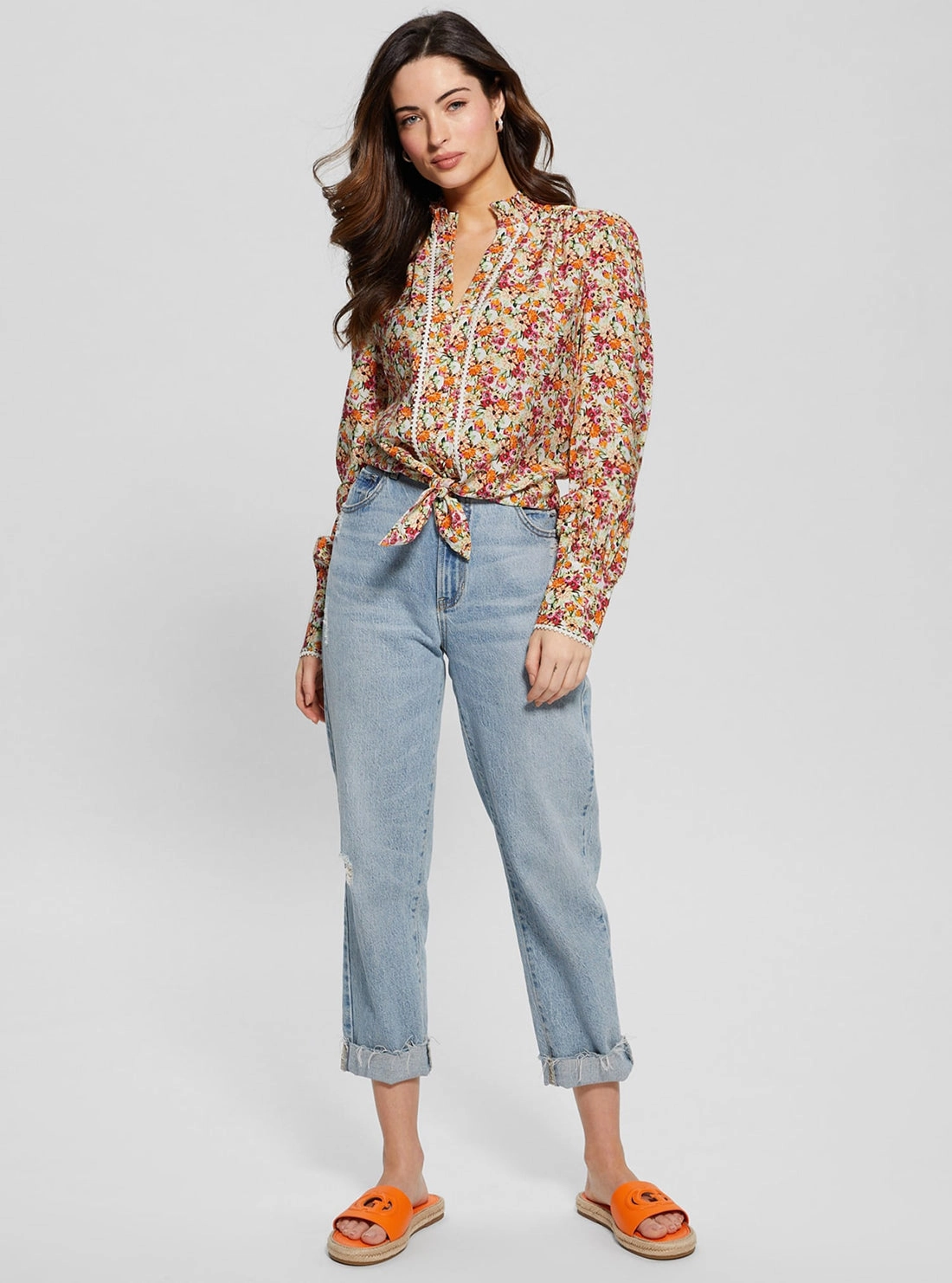 Eco Floral Print New Rita Shirt