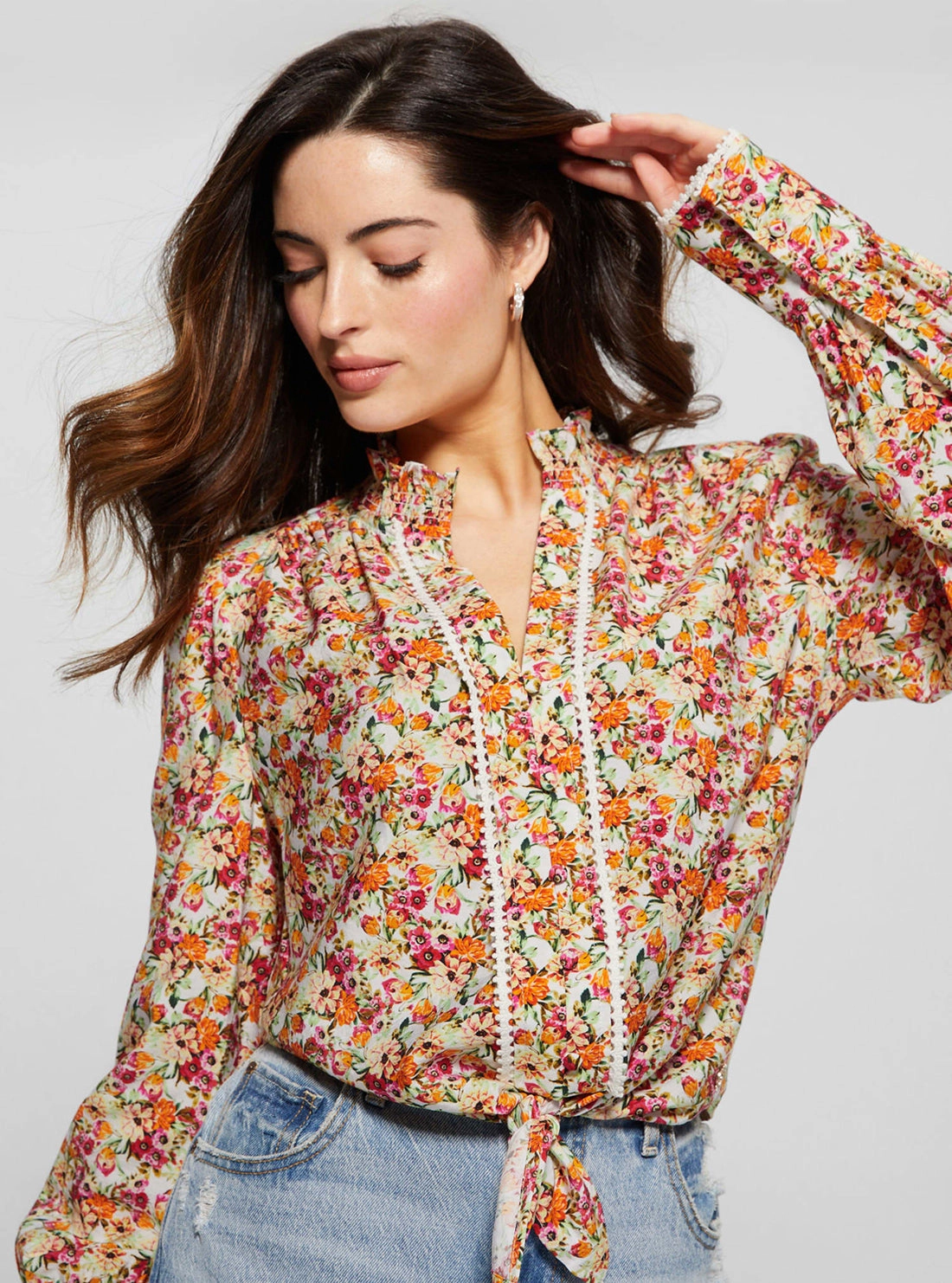 Eco Floral Print New Rita Shirt