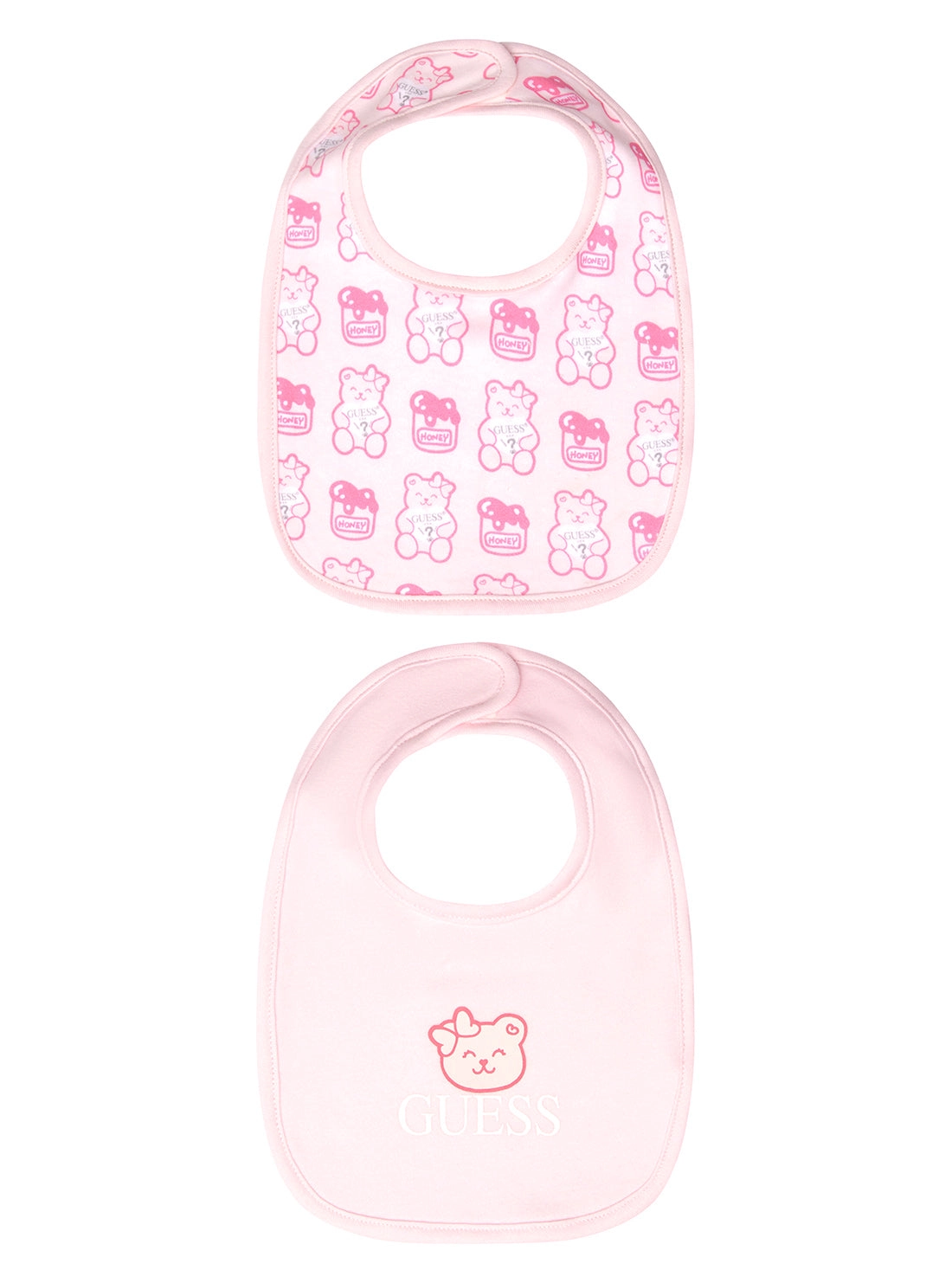 Eco Pink 2-Piece Bib Set