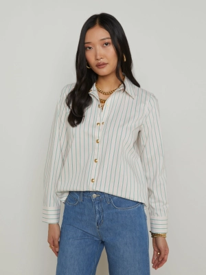 Ellery Poplin Button-Down Shirt