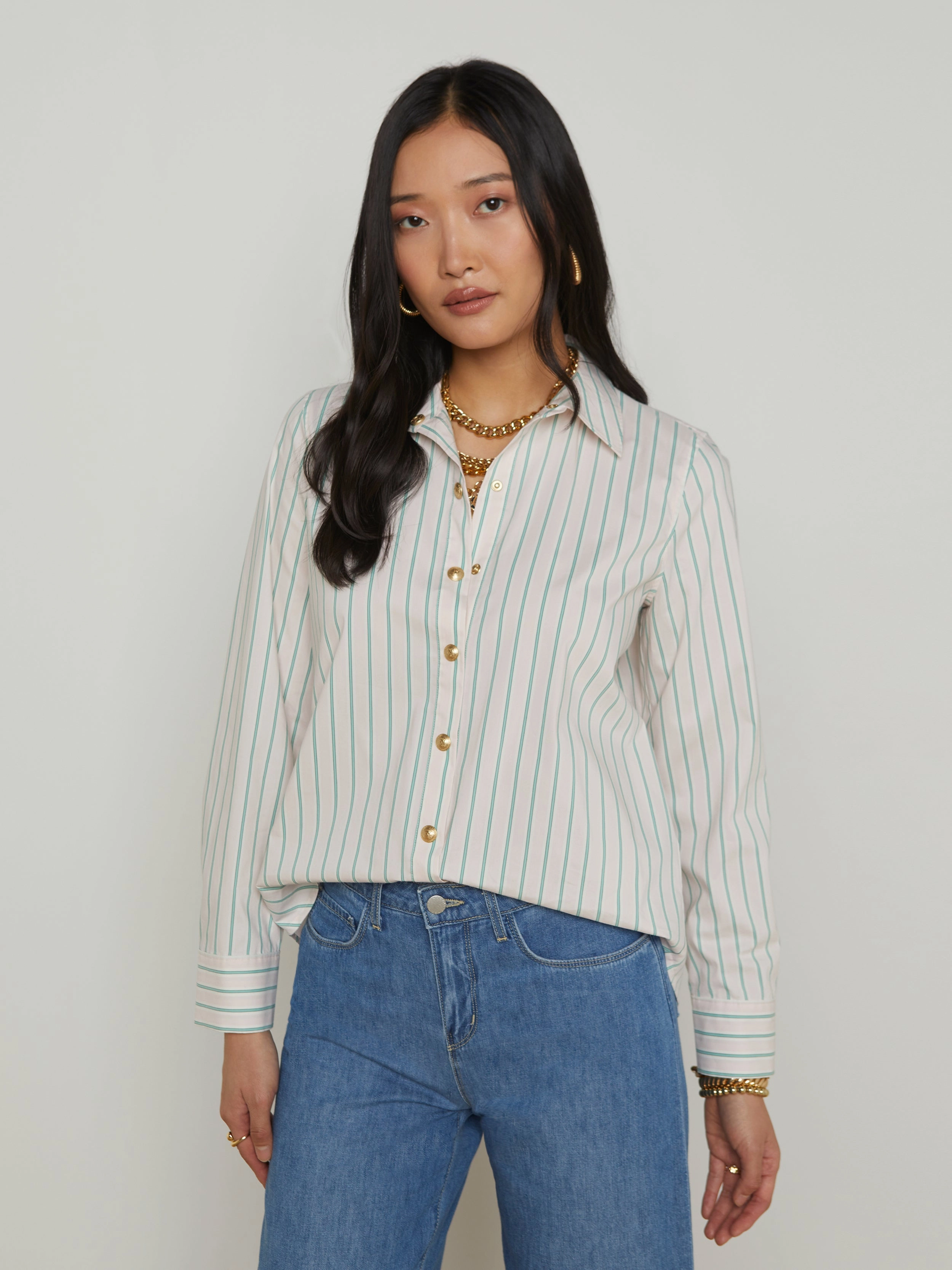 Ellery Poplin Button-Down Shirt