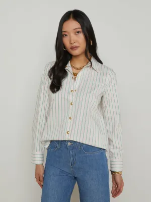 Ellery Poplin Button-Down Shirt