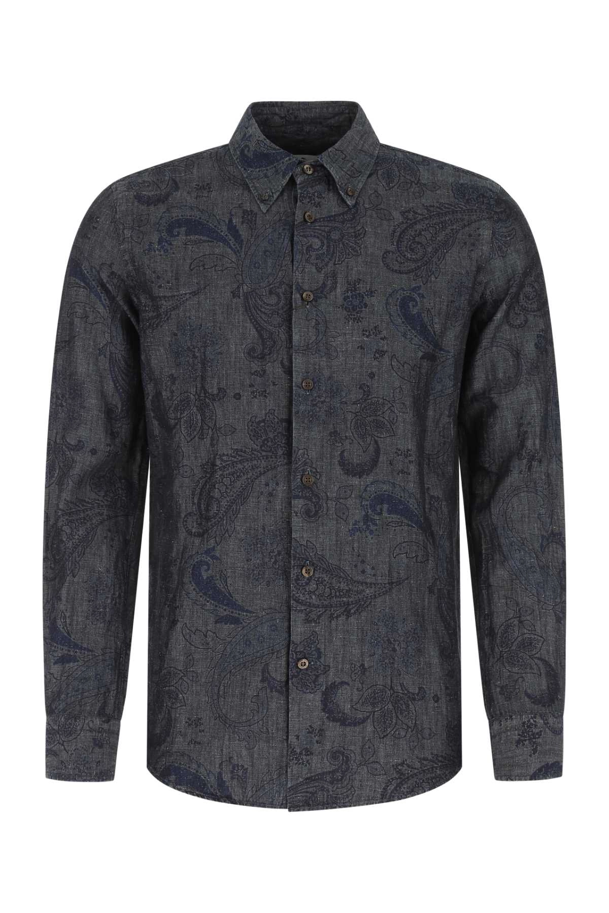 Etro All-Over Paisley Printed Shirt