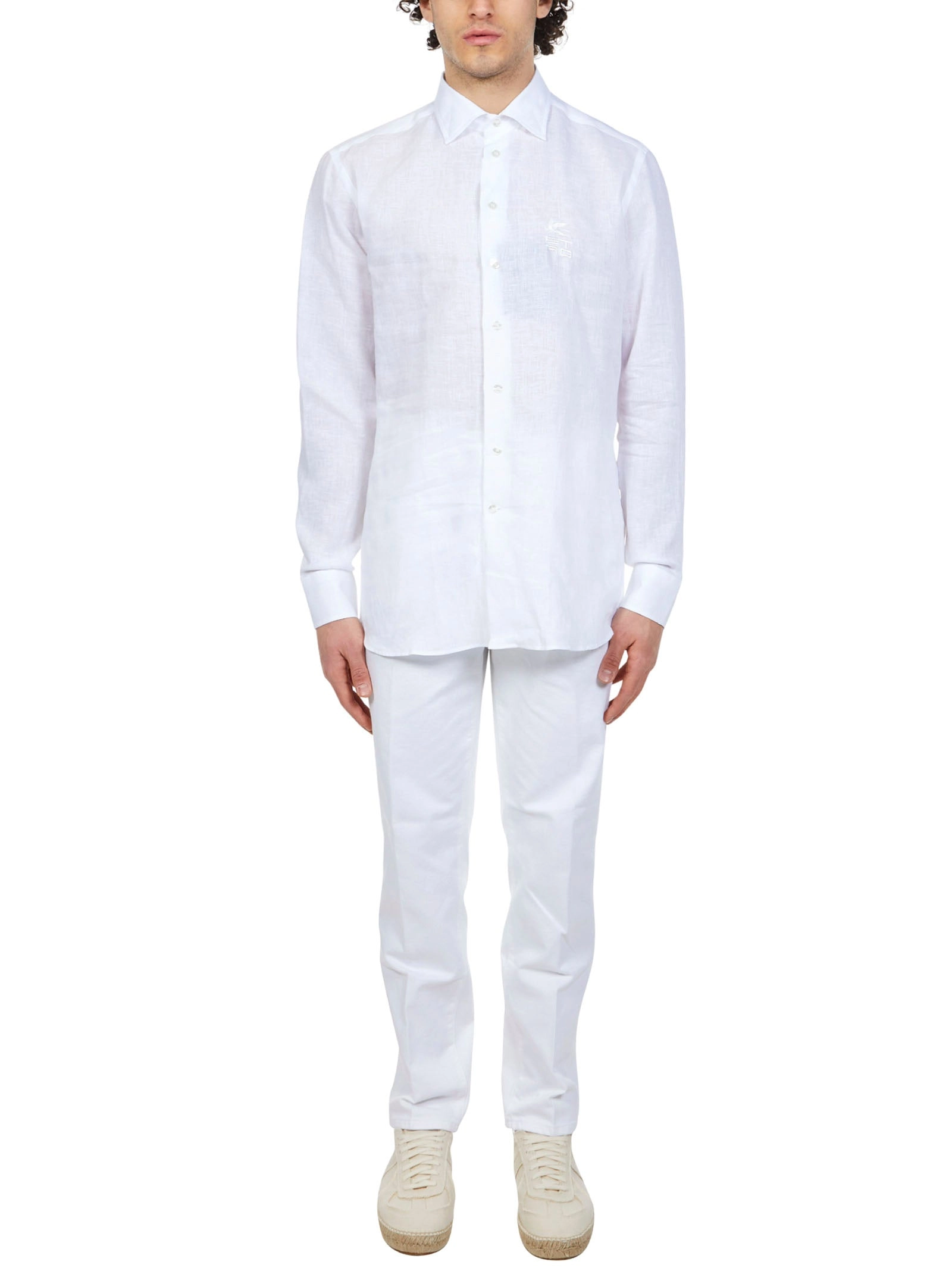 Etro Logo Embroidered Shirt
