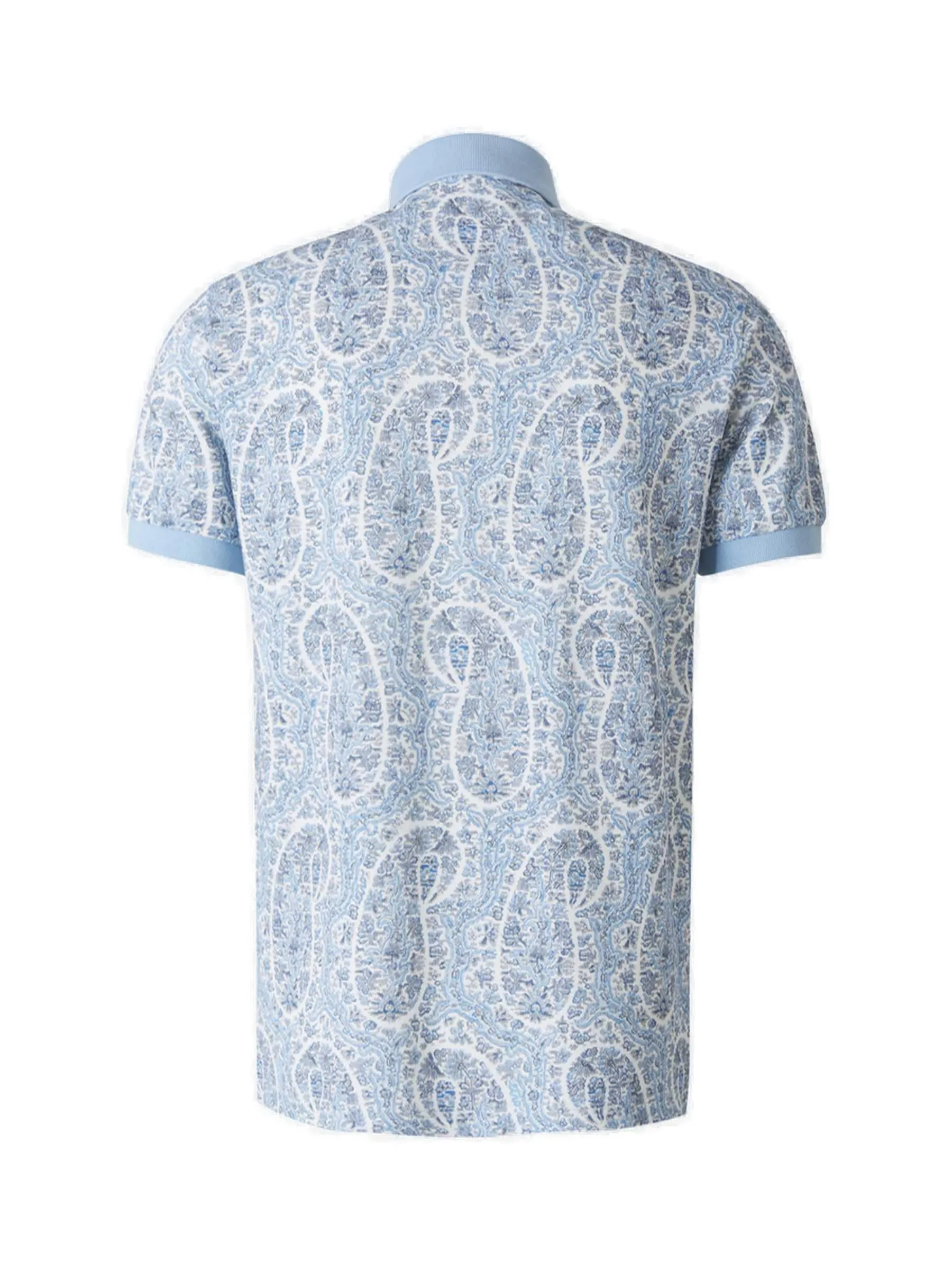 Etro Paisley Motif Polo Shirt