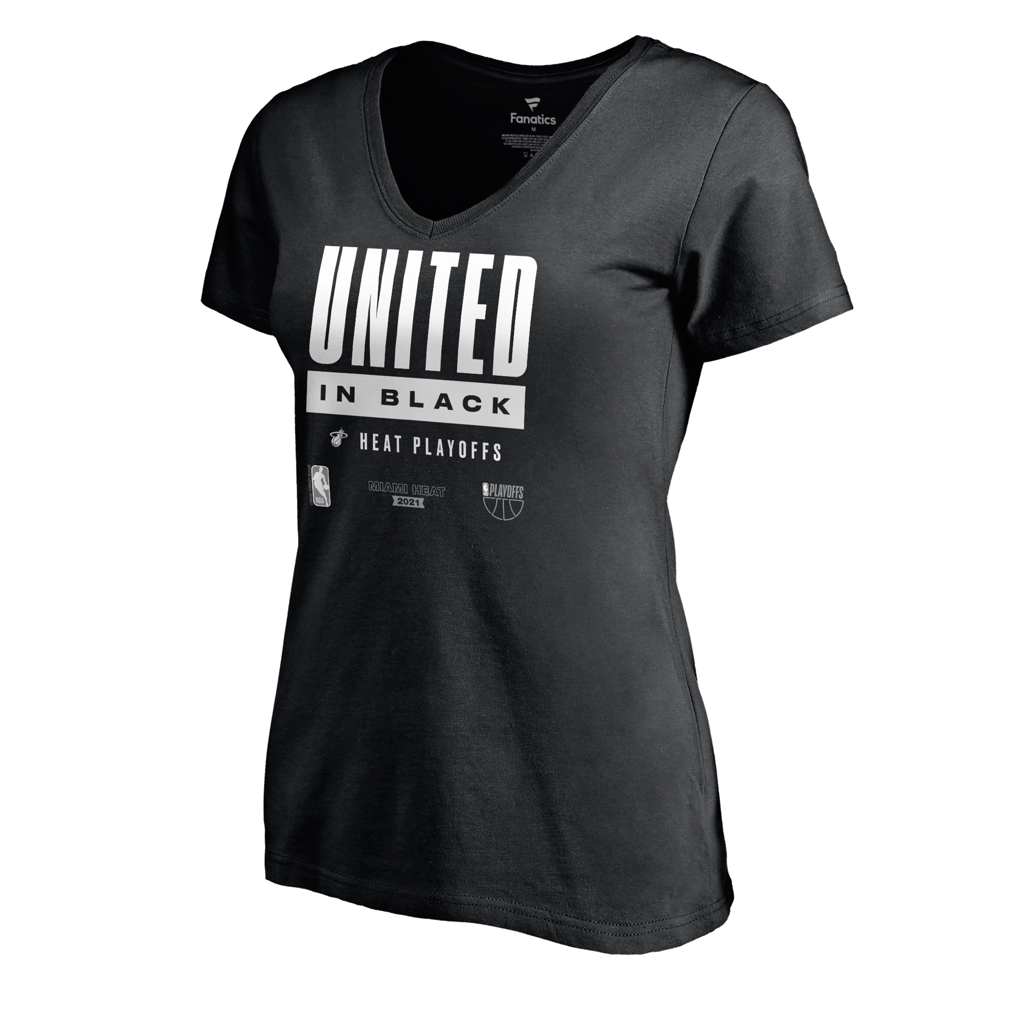 Fanatics United In Black Playoff Women's Tee