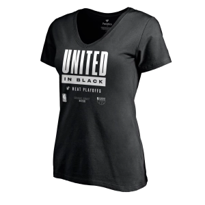 Fanatics United In Black Playoff Women's Tee
