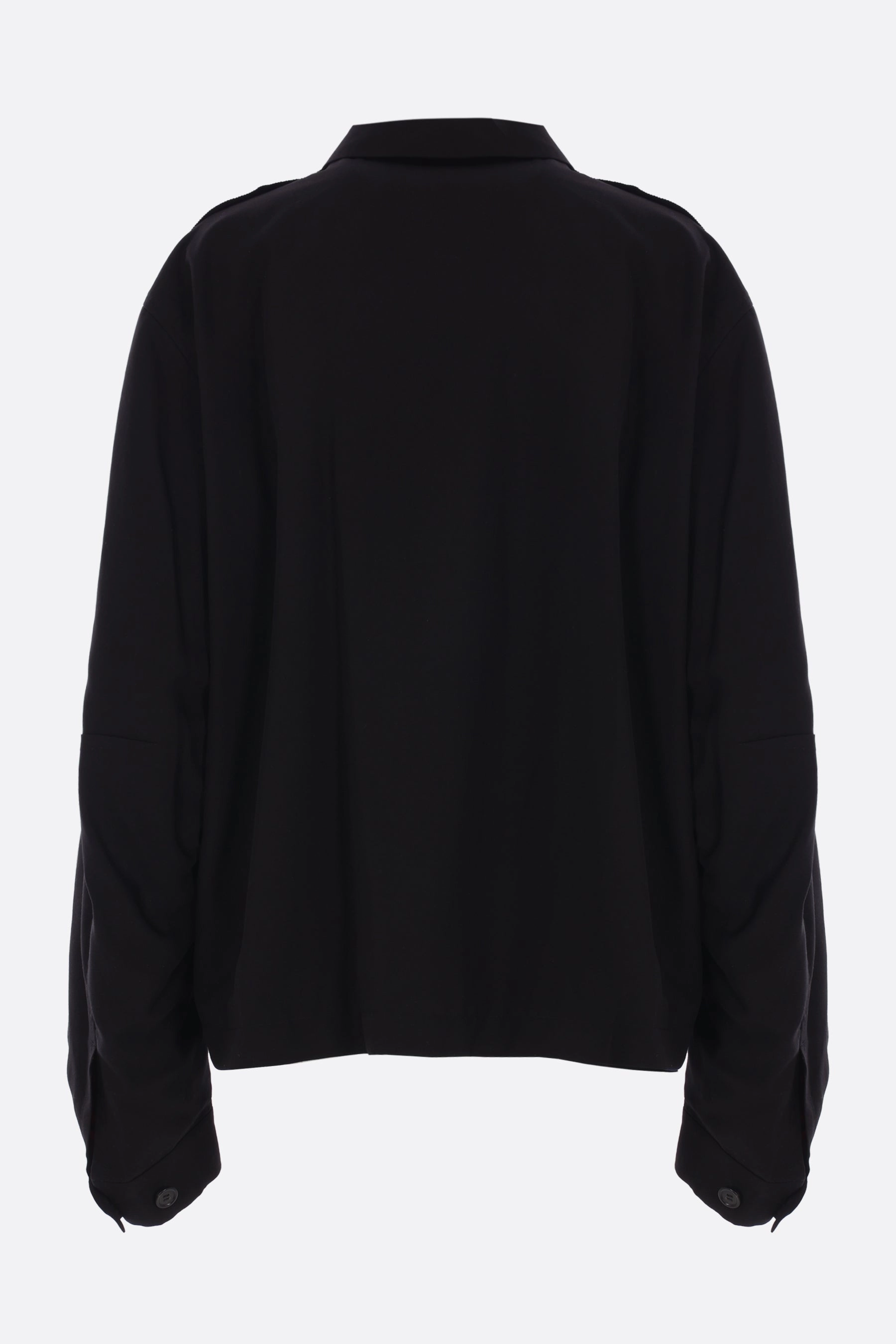 full-zip jacket in rayon