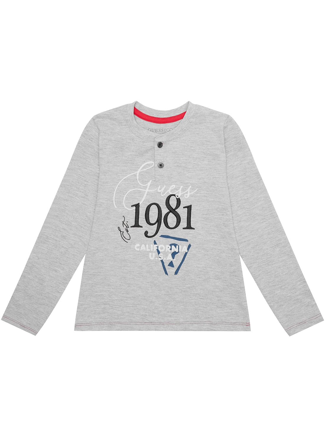 Grey Long Sleeve T-Shirt (2-7)