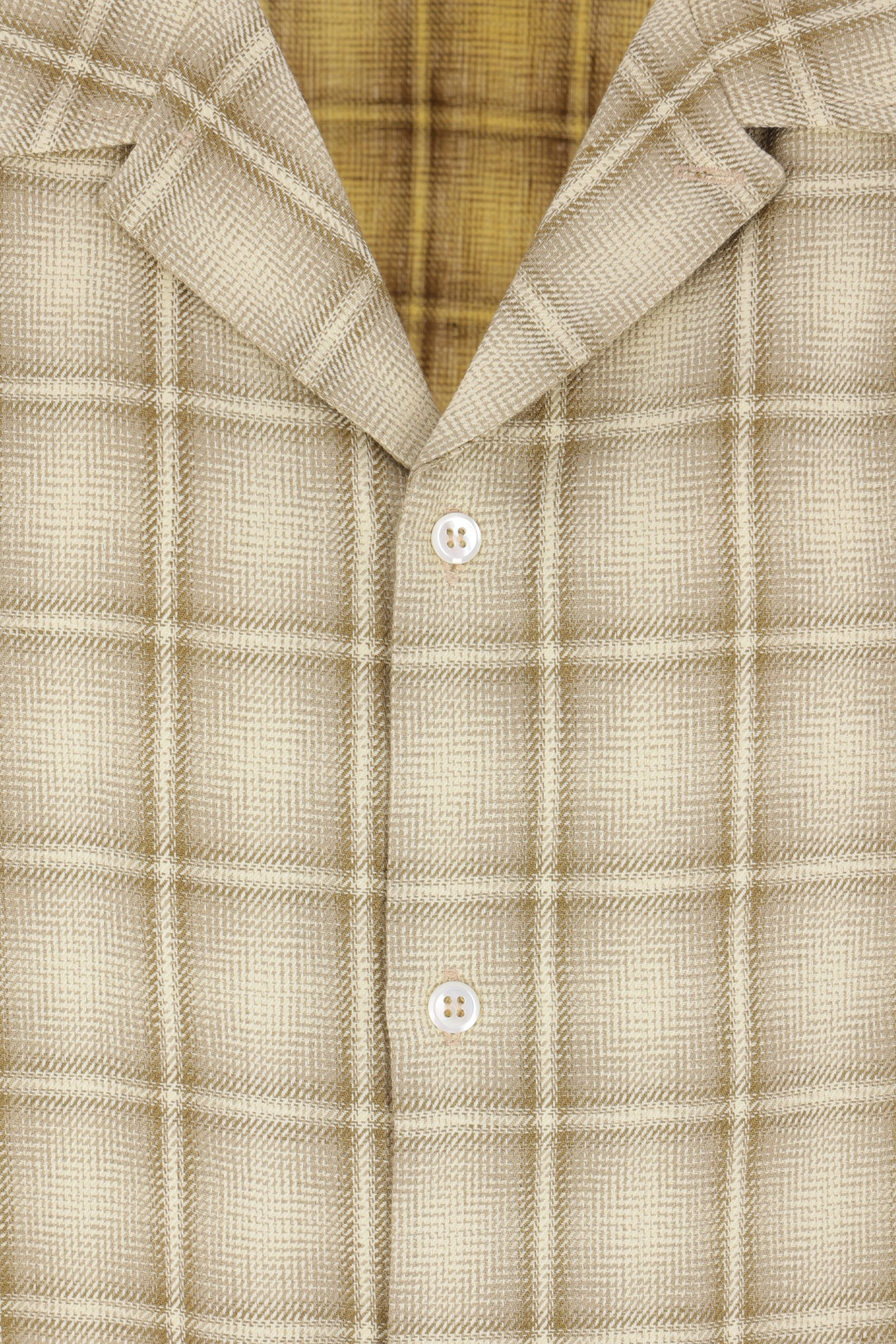 Ignacio shirt in check cotton and linen