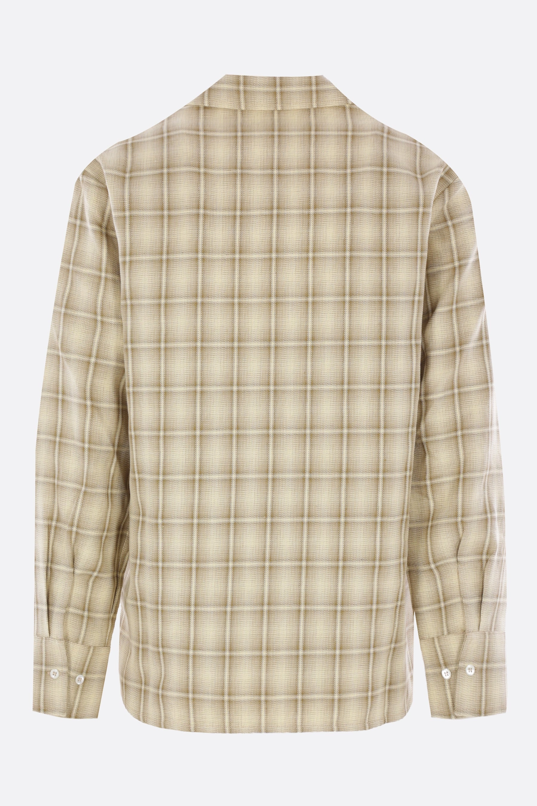 Ignacio shirt in check cotton and linen