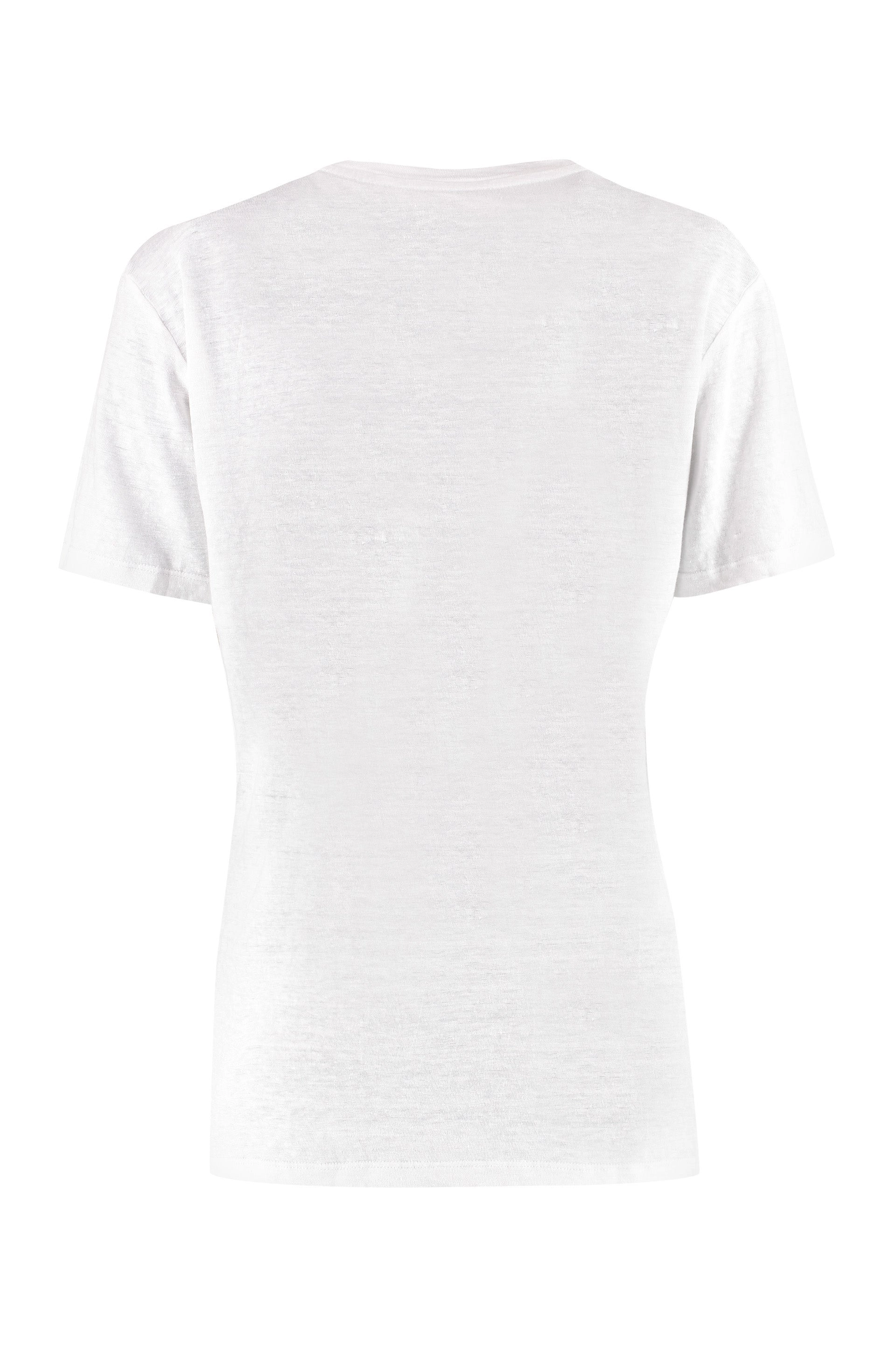 Isabel Marant Étoile Logo Printed Crewneck T-Shirt