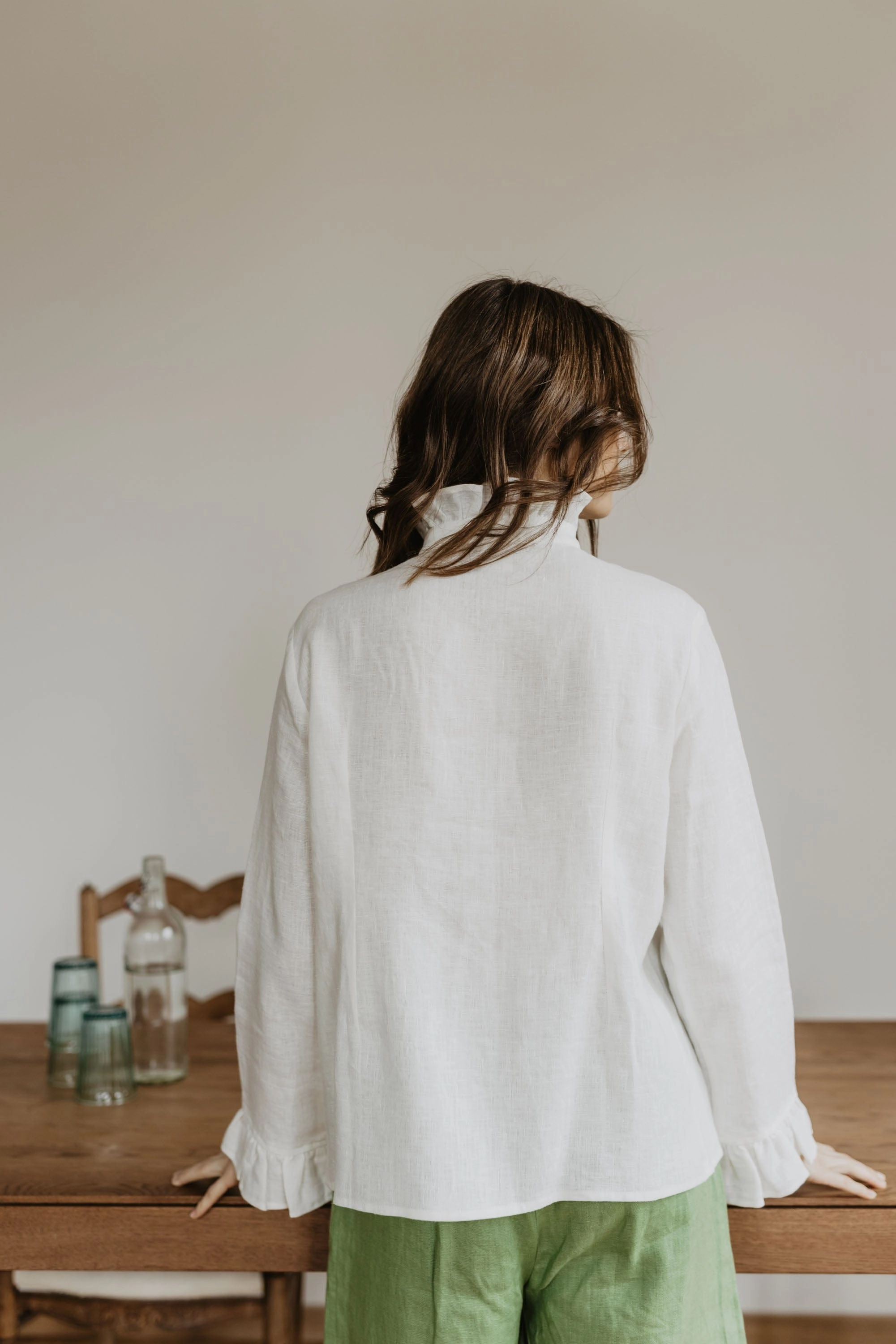 Juodkrante Women's Linen Shirt | Multiple Colours