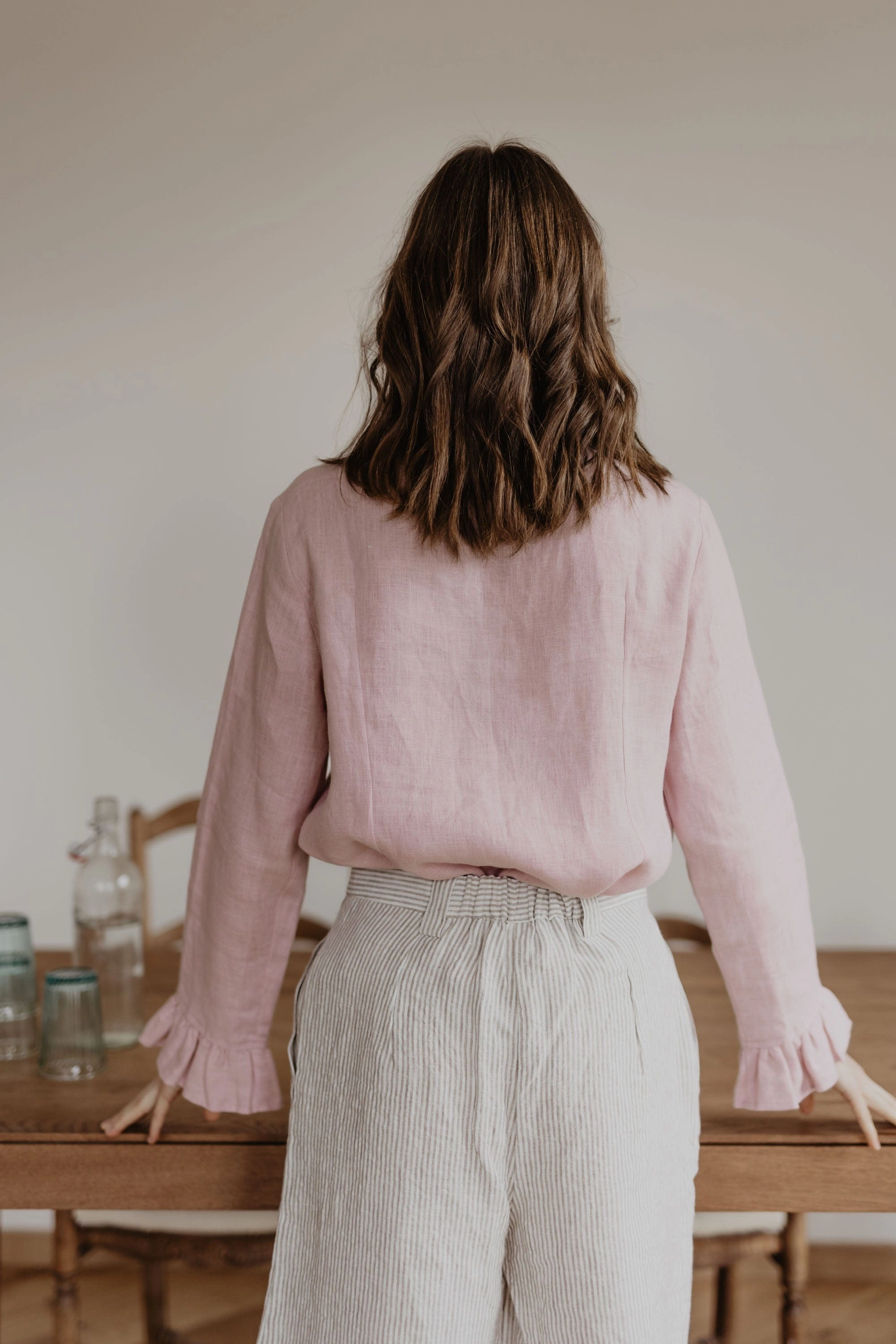 Juodkrante Women's Linen Shirt | Multiple Colours