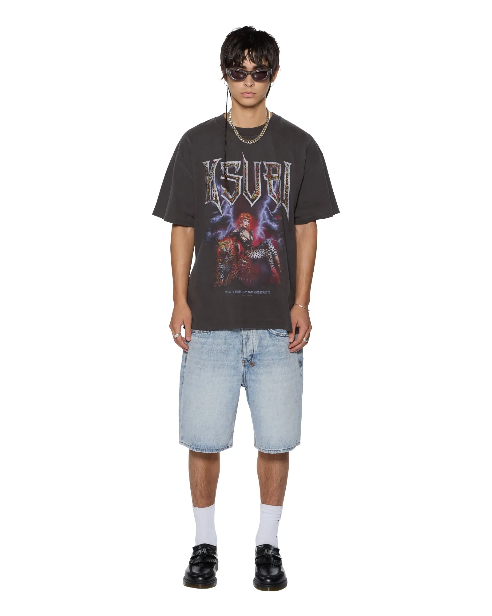 KINGDOM EKCESS SS TEE FADED BLACK